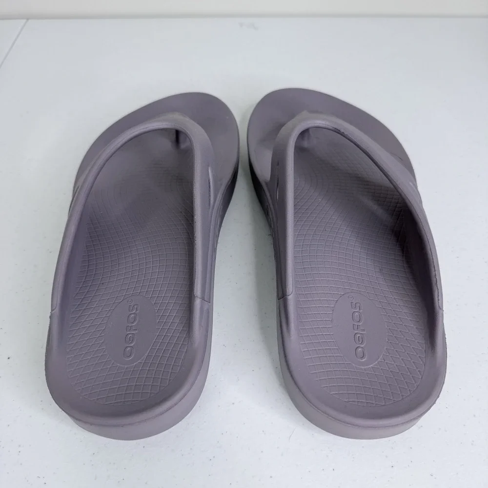 Oofos OOriginal Recovery Sandals Flip Flops Comfort Purple Unisex M10 W12